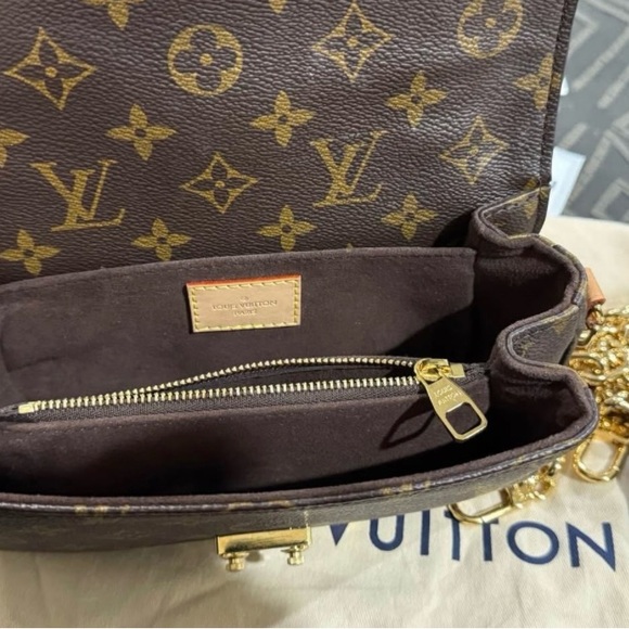 Louis Vuitton Brown Monogram Crossbody Bag - Picture 5 of 5
